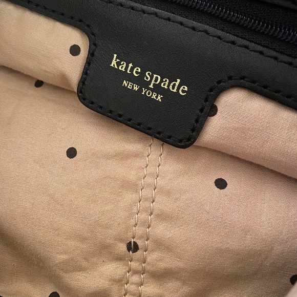 Kate Spade canvas giraffe 🦒 print bag - Picture 3 of 10